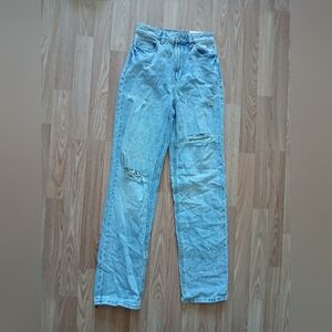 Pacsun Women's 90's Boyfriend Denim Ripped Jeans